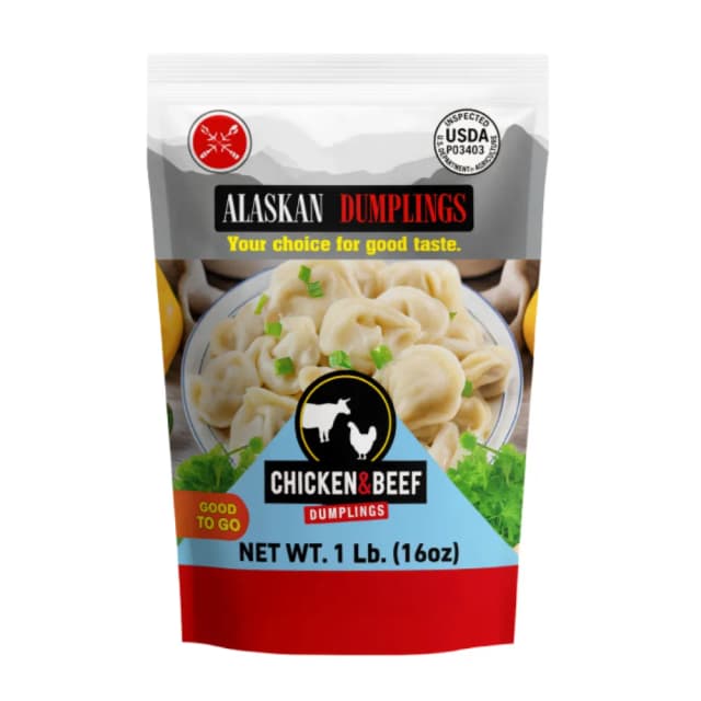 Alaskan Dumplings Chicken & Beef